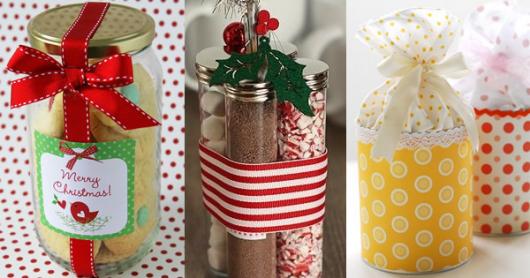 Lembrancinhas baratas para Natal potinhos de tempero