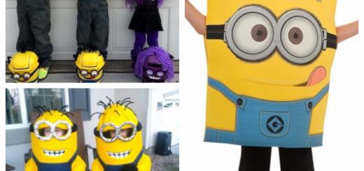 Modelos de fantasias dos Minions