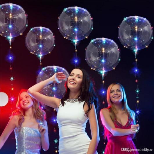 balões para decorar a pista de dança em festas e baladas