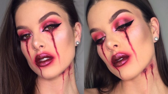 Como Fazer maquiagem de vampira para Halloween