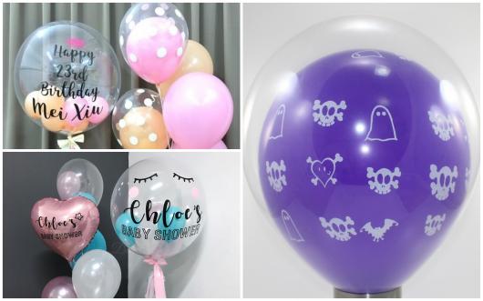 Três ideias de balões duplos