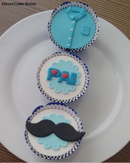 cupcake azul