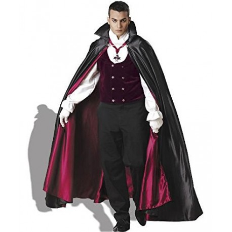 Festa de Halloween fantasia masculina vampiro