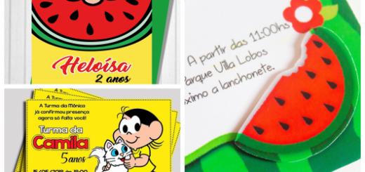 Selecionamos uma série de convites da Magali. Venha se inspirar!