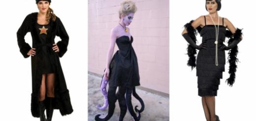 Conheça com a gente diversas ideias de fantasias com vestido preto!
