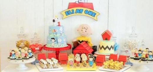 decoração 1 ano