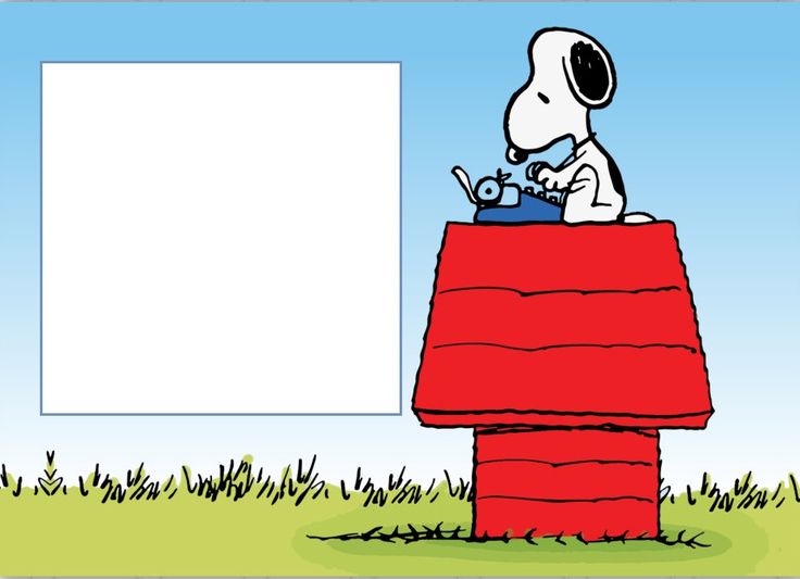 convite Snoopy