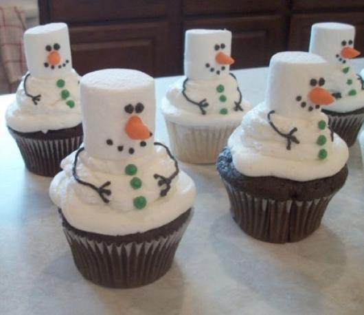 cupcake de natal