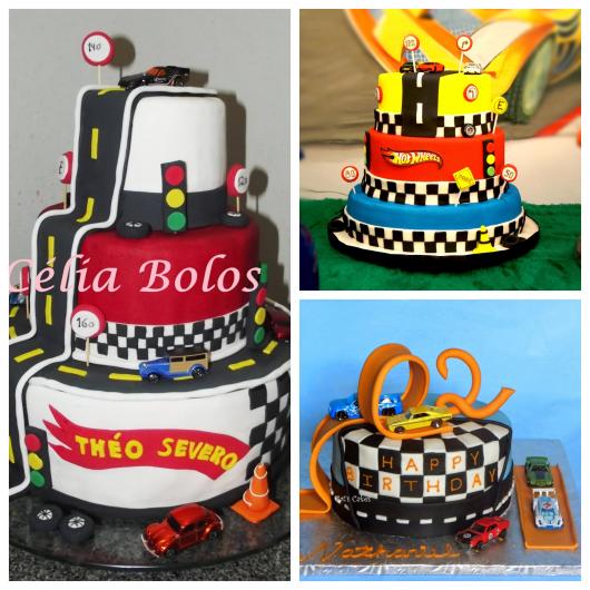Bolo do Hot Wheels 2 and - Delicias Caseiras Festas e Eventos
