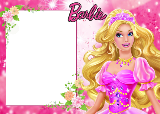 Convite Barbie Boneca para editar