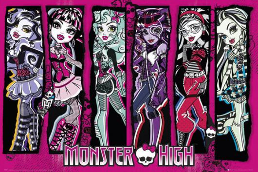 Monster High é uma série animada de muito sucesso no mundo todo