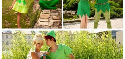 Muitas versões da fantasia Peter Pan e Sininho para curtir qualquer festa com seus amigos e familiares!