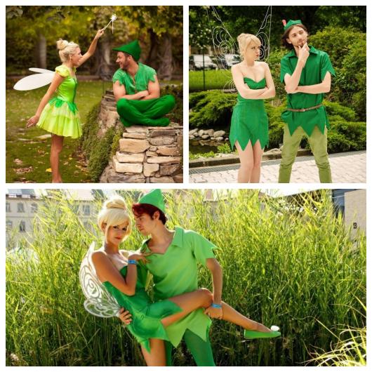 Muitas versões da fantasia Peter Pan e Sininho para curtir qualquer festa com seus amigos e familiares!