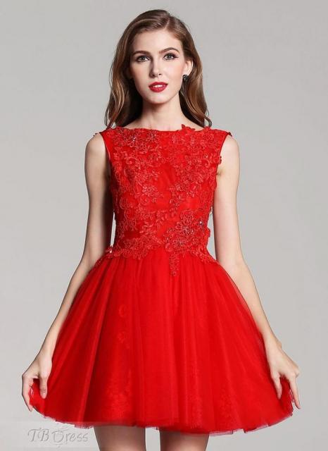vestido vermelho para adolescente