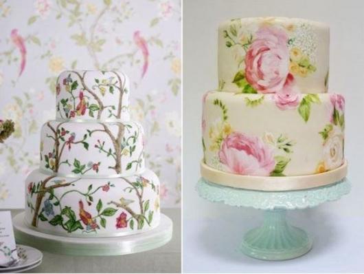 Ideias diferentes de bolos para casamentos primavera