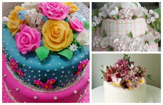 Há vários estilos de bolos primavera para você conhecer