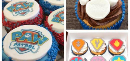 Descubra nesse post um monte de modelos de cupcake Patrulha Canina!