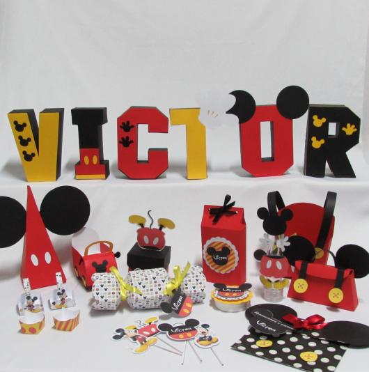 Kit para festa temática do Mickey