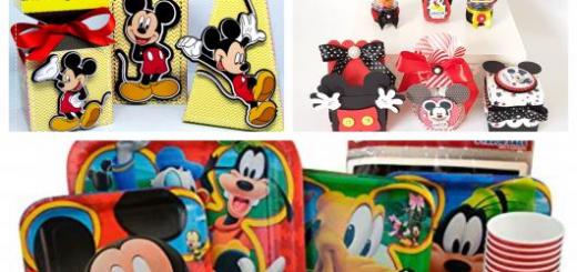 Conheça aqui dicas de kit festa Mickey