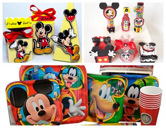 Conheça aqui dicas de kit festa Mickey