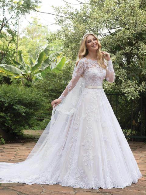 Vestido de Noiva para Casamento de Dia: Estilo Princesa