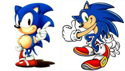 Sonic é um personagem clássico dos games que encanta gerações