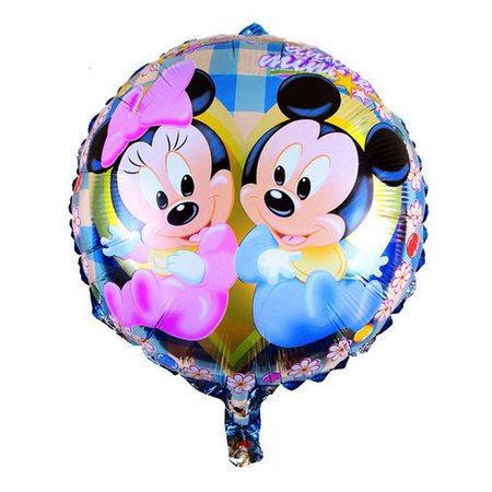 Ideia de balão metalizado do Mickey baby