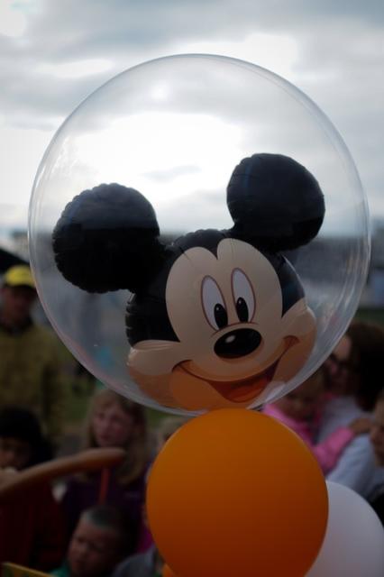 Balão duplo do Mickey com orelhas