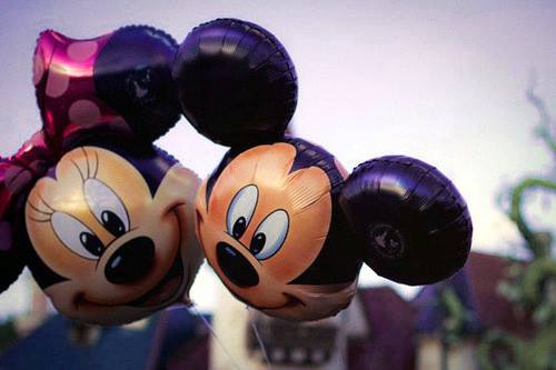 Balão do Mickey tradicional com orelhas
