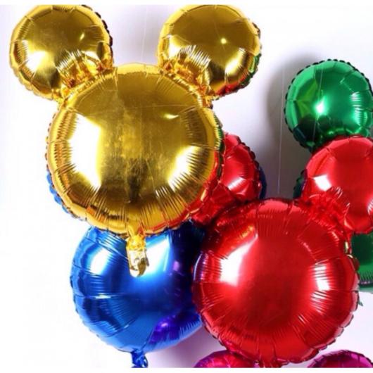 Balões metalizados inspirados no Mickey