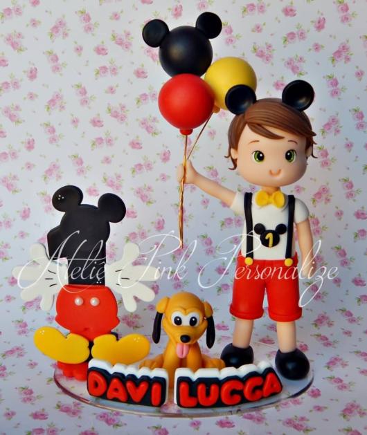 Topo de bolo: Mickey