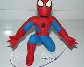 Topo de bolo: Homem-Aranha