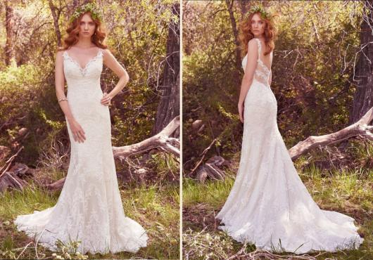 Ideia de vestido para se casar no campo e durante o dia