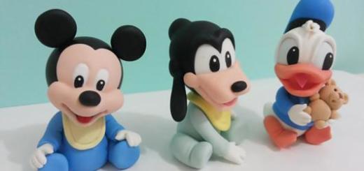 Lindos modelos para incrementar um bolo cenográfico do Mickey