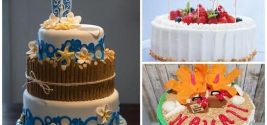 Conheça com a gente muitos modelos de bolo havaiano de pasta americana