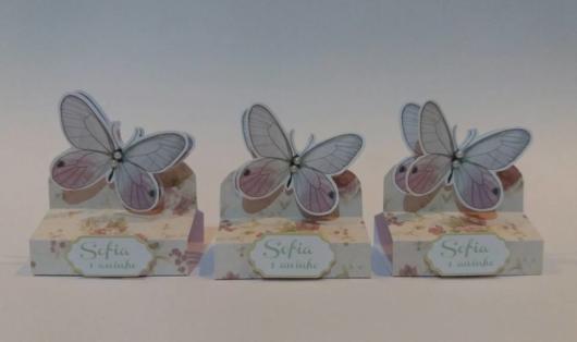 lembrancinhas de borboleta com chocolate bis