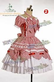 vestido de festa junina vermelho