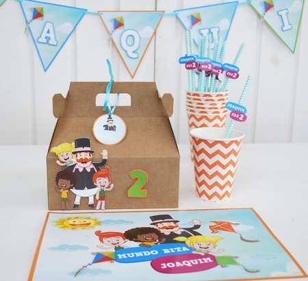 festa na caixa para amiga look personalizado