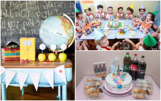 Três ideias de festinha de aniversário na escola