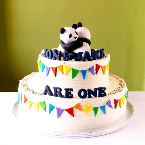 fotos de bolo de panda