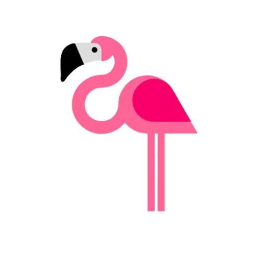 Topo de bolo decorativo para imprimir de flamingos