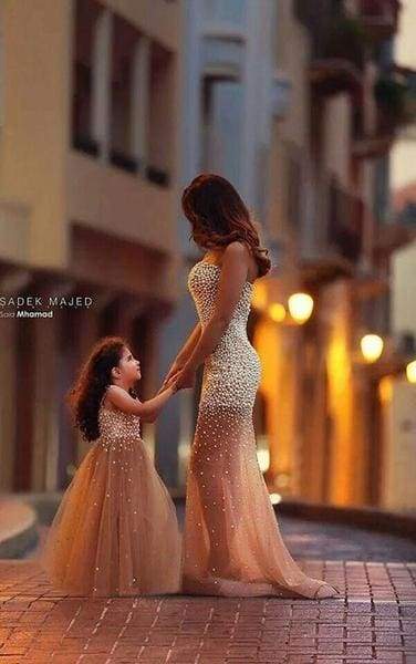Vestido longo tal mãe tal filha
