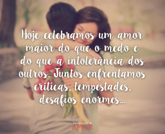 Mensagem para aniversário de namoro