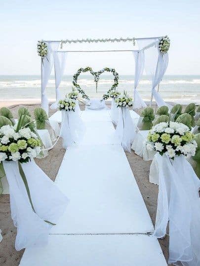 como fazer uma festa de casamento na praia