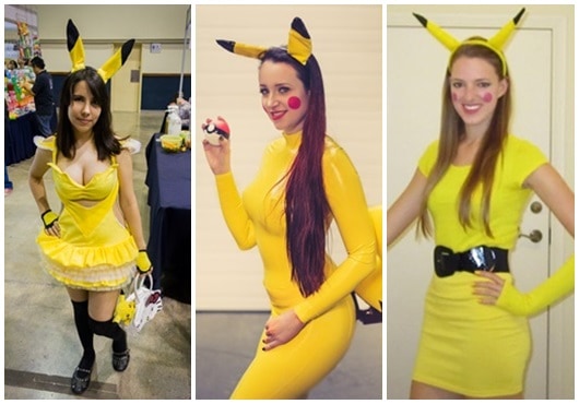 Pikachu and Ash  Fantasias femininas, Fantasias divertidas