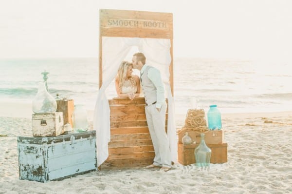 Casamento rústico simples na praia