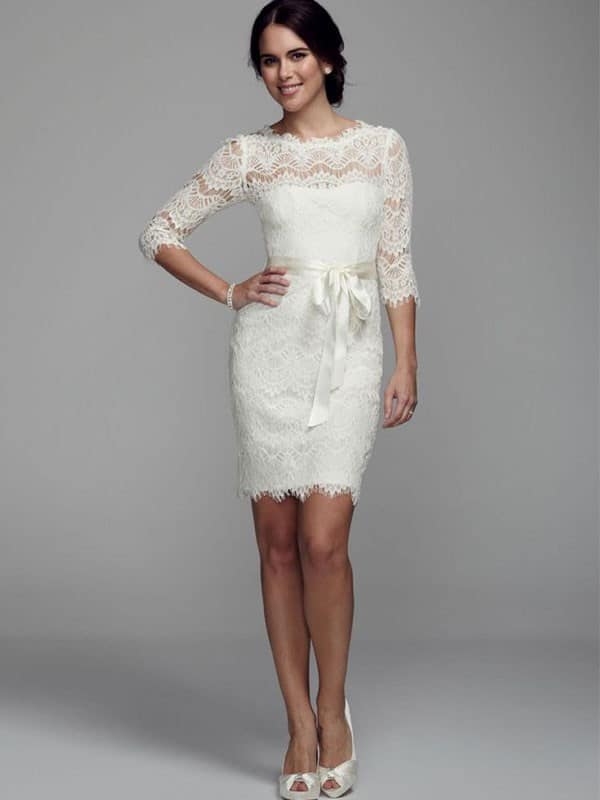 fotos de vestido para casar no civil