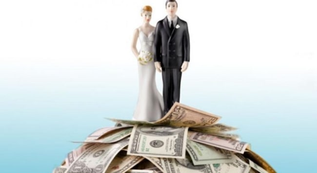 orçamento do casamento