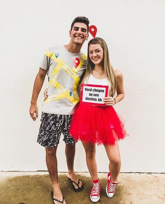 Inspiração de carnaval: Fantasia de casal ❤️