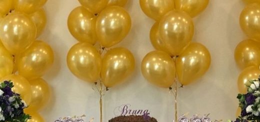 festa de 15 anos decora com balões